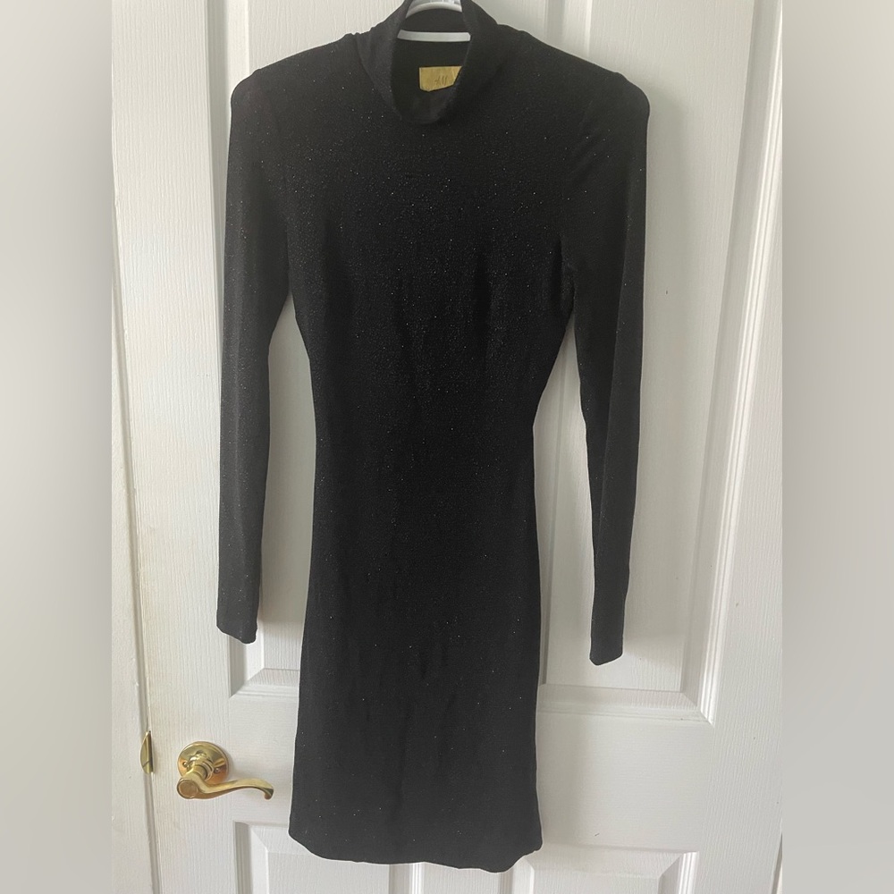H&M shiny dress